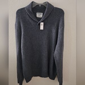 SZ L Old Navy Men's Chunky Knit Sweater NWT